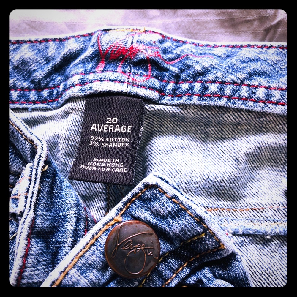 Venezia size 20 bootcut jeans in medium-light wash